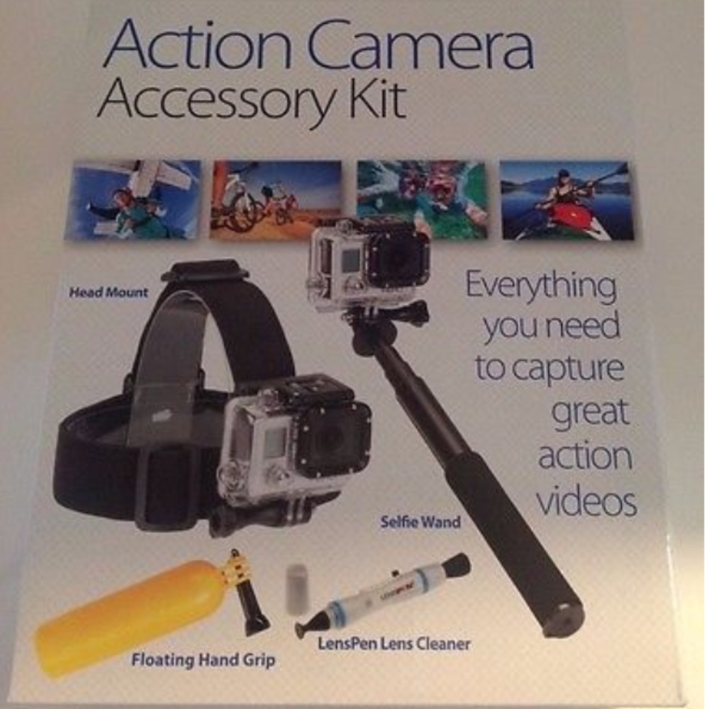 Sunpak PlatinumPlus Action Camera Accessory Kit He - Picture 3 of 7
